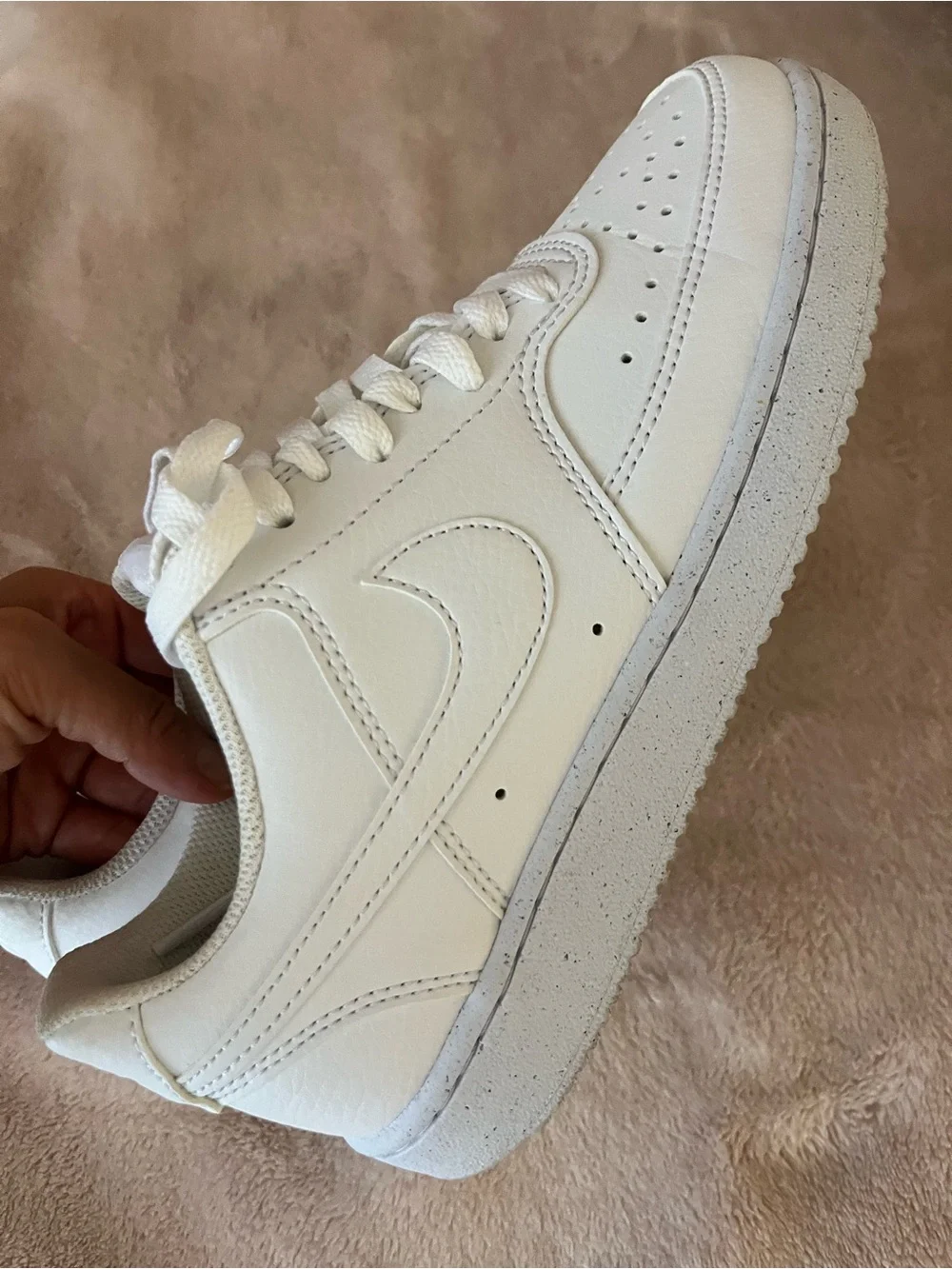 Nike Womens White Low-Top Sneakers